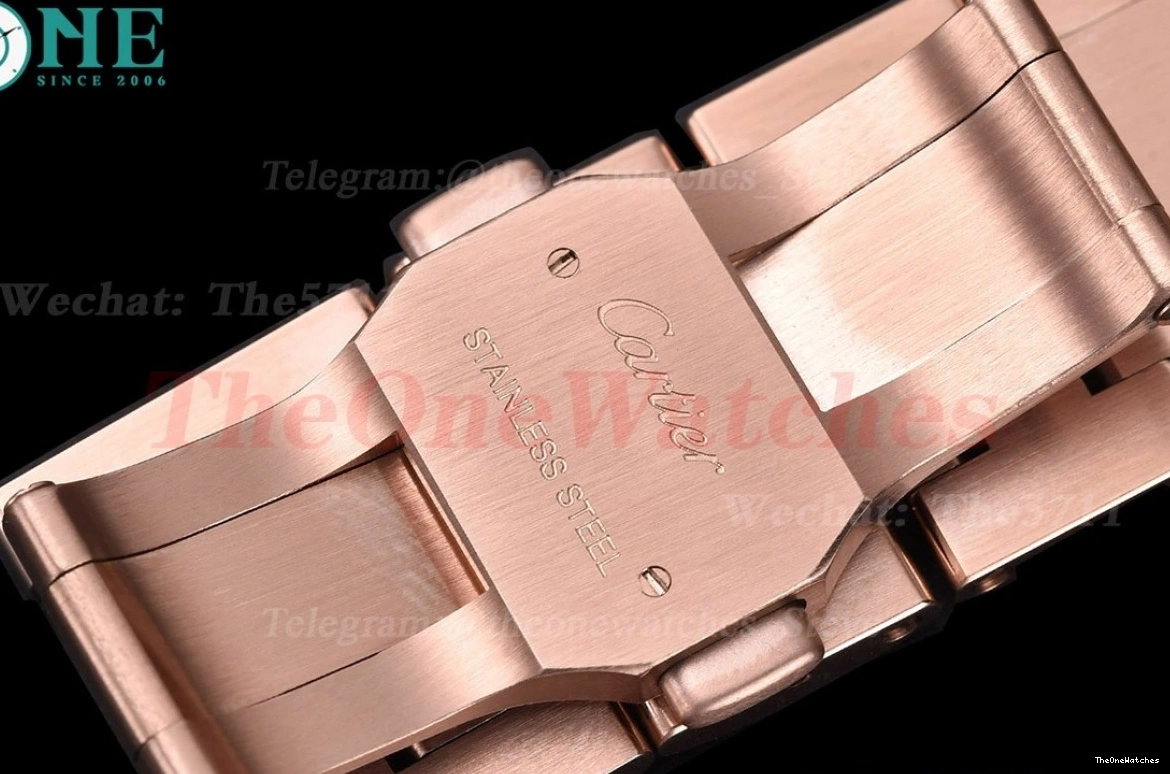 Cartier Brown De 42mm RG Bleu MY8215 Ballon RG Dial GDF 0417